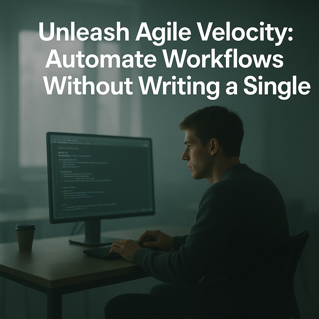 Unleash Agile Velocity: Automate Workflows Without Writing a Single Line