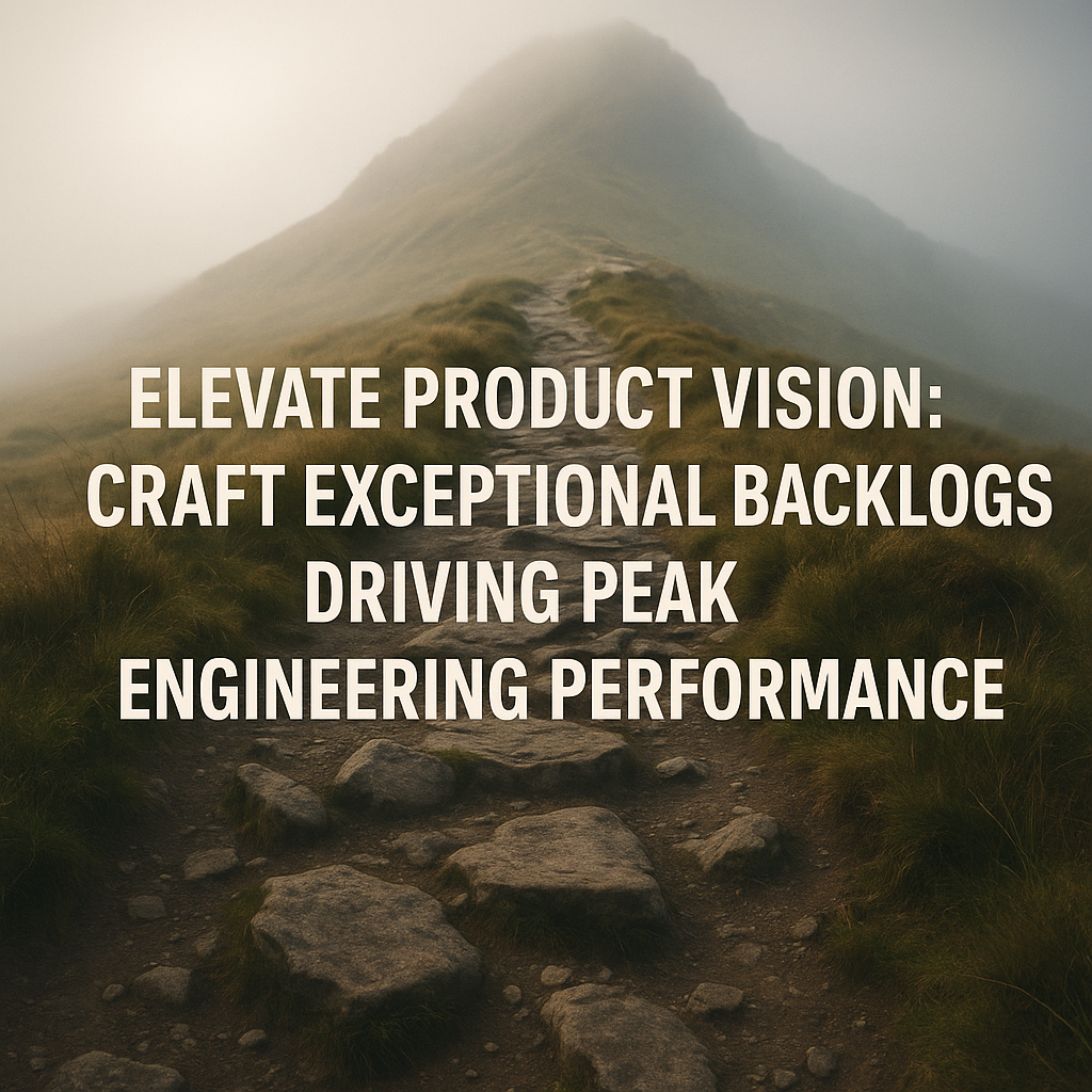 Elevate Product Vision: Craft Exceptional Backlogs Driving Peak Engineering Performance