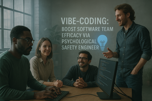 Vibe-Coding: Boost Software Team Efficacy via Psychological Safety Engineering