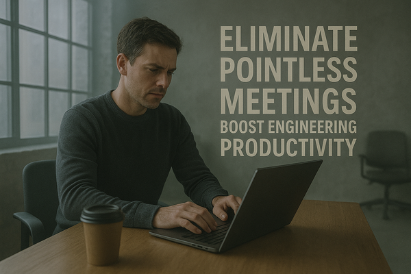 Eliminate Pointless Meetings Boost Engineering Productivity