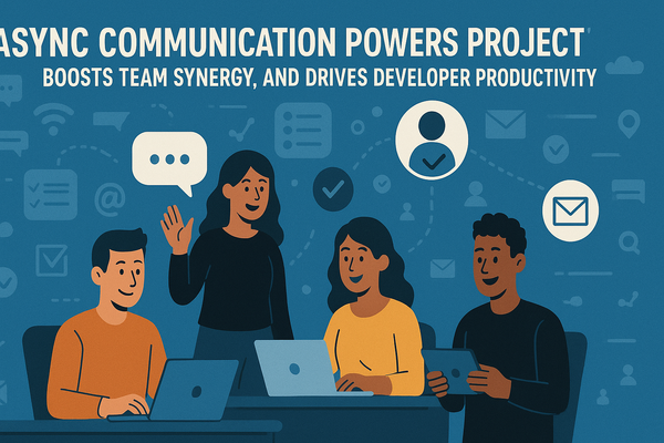 Async Communication Powers Project Velocity, Boosts Team Synergy, and Drives Developer Productivity