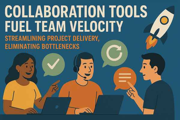 Collaboration Tools Fuel Team Velocity: Streamlining Project Delivery, Eliminating Bottlenecks