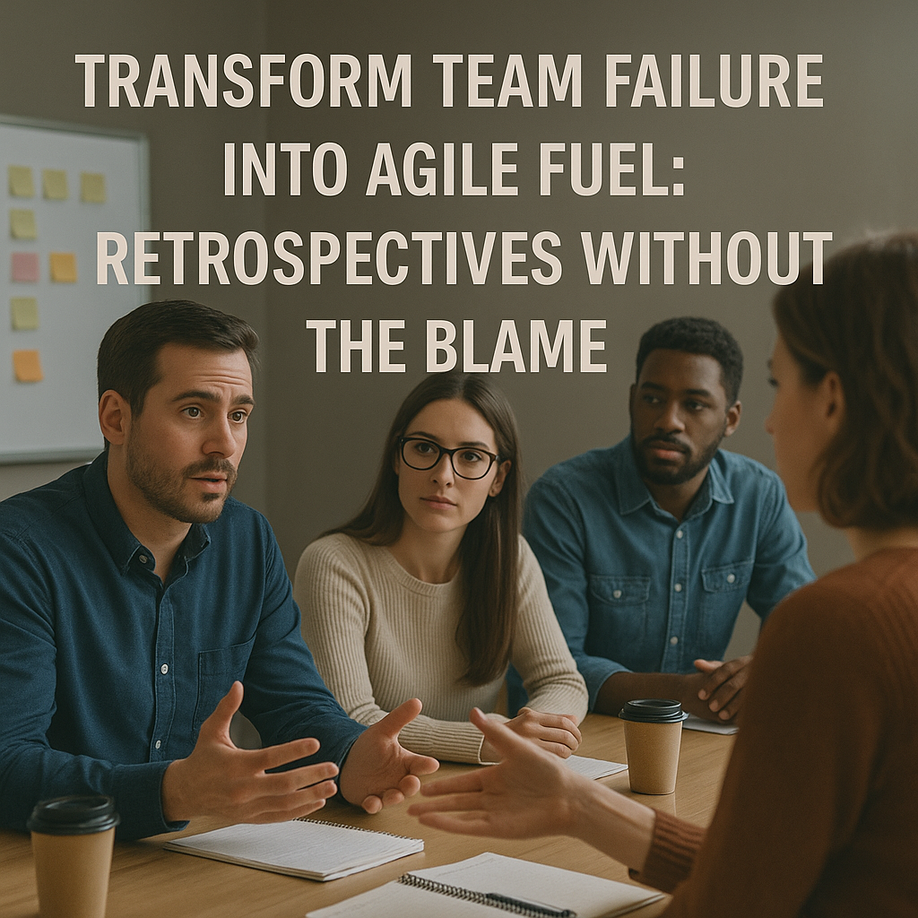Transform Team Failure into Agile Fuel: Retrospectives Without the Blame